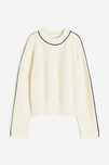 H&M Premium Wool Blend sweter damski S wełna