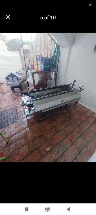 Máquina de assar porco importada de Inglaterra, Hog roast machine