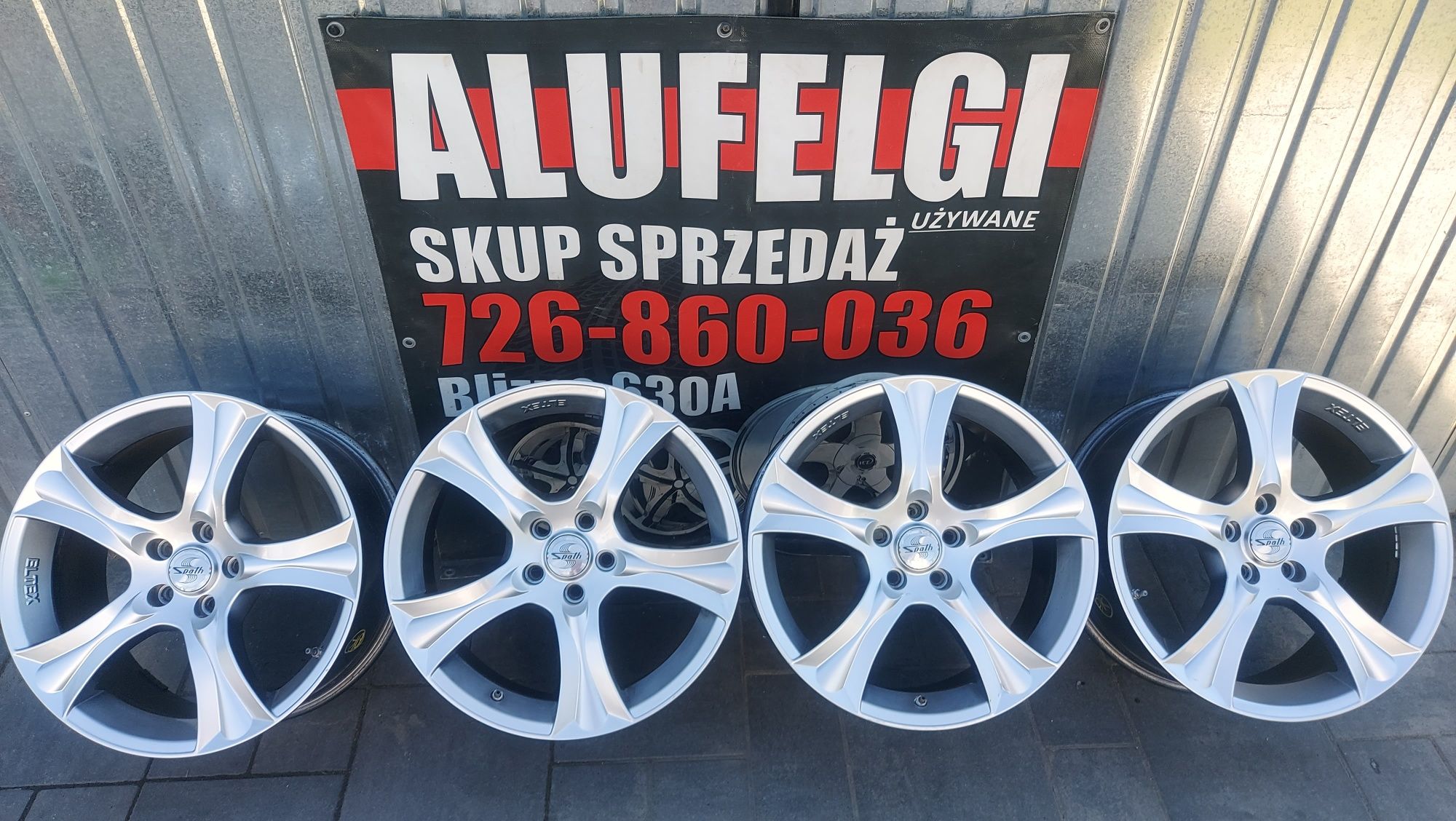 Alufelgi 18 cali 5x108 Ford Volvo TPMS