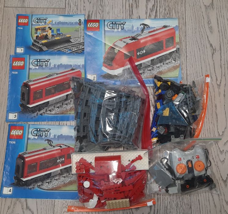 Lego City 7938, 4206, 4644