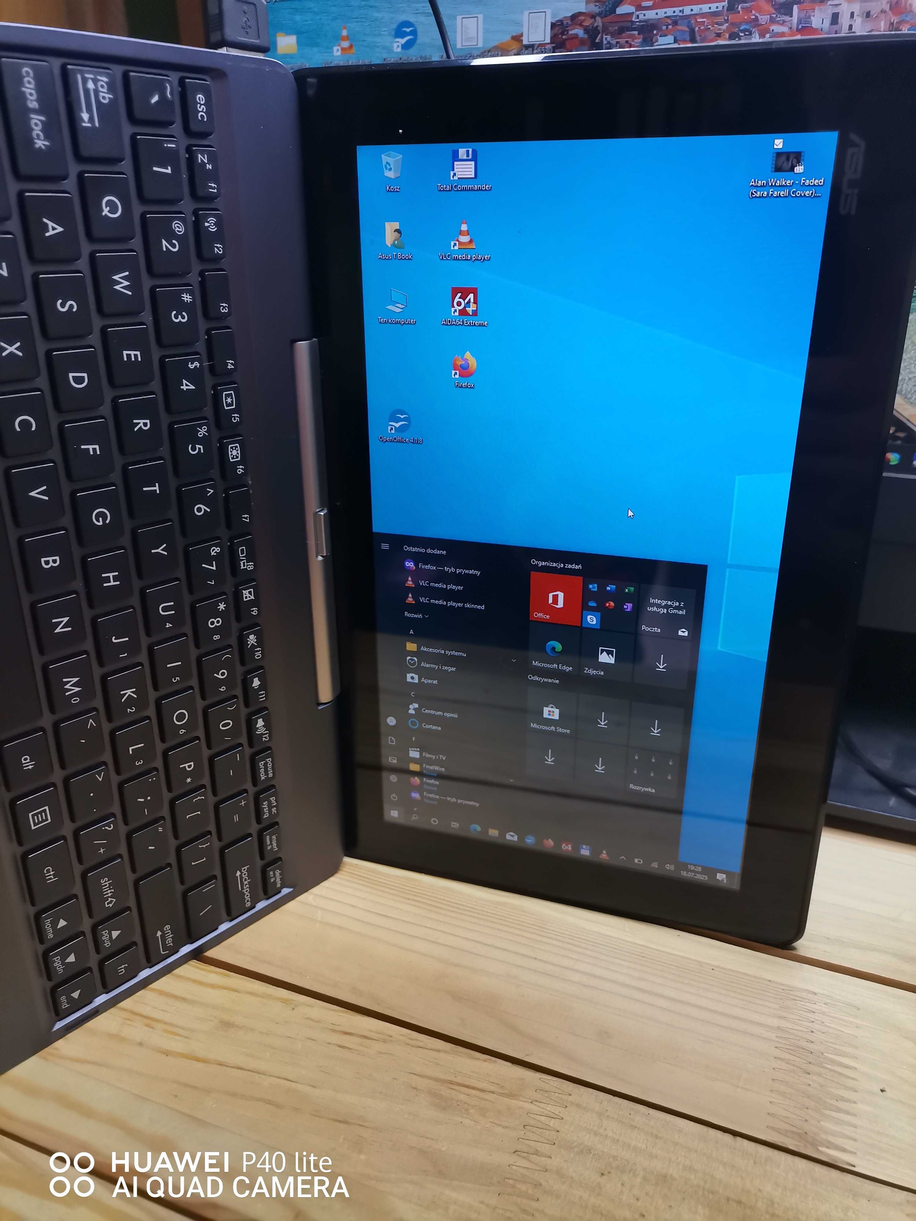 Asus Transformer Book HDMI ,Intel Z3735G 10.1” 1366x768 Windows10 Home
