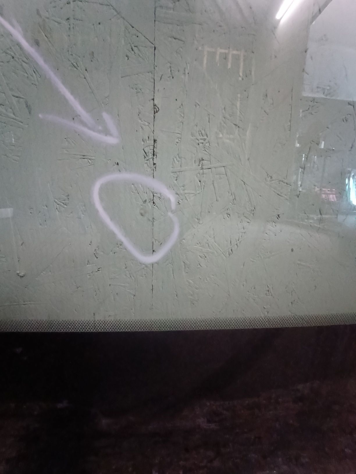 Szyba czołowa przednia przód Ford Transit Custom grzana oryginał 18r-