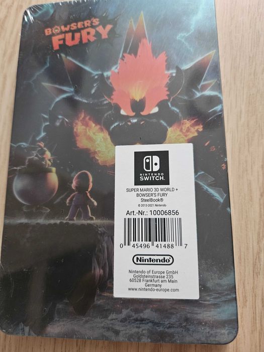 Kolekcjonerski Steelbook do SUPER MARIO 3D WORLD