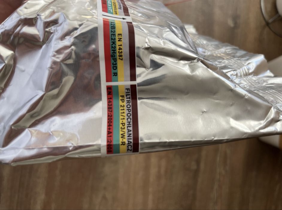 Maska pełnotwarzowa Honeywell +filtropochłaniacz