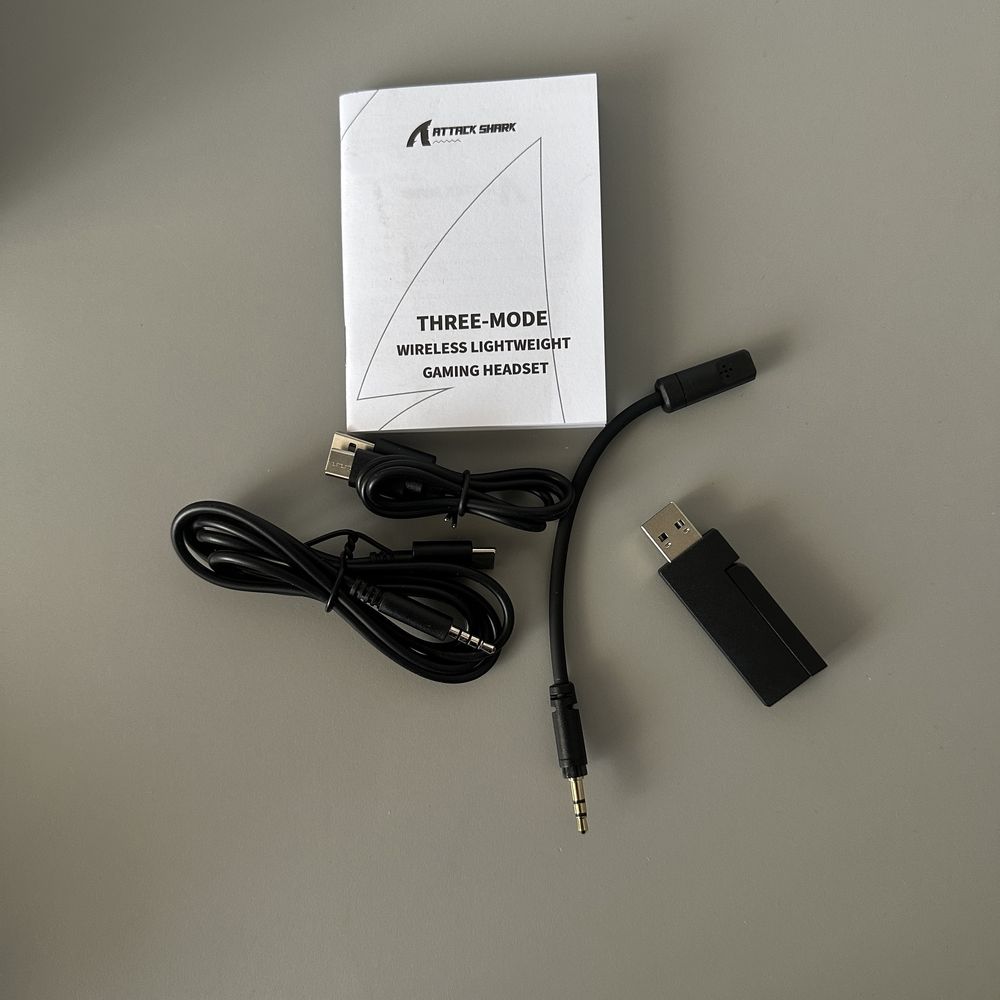 ‼️ Бездротові ігрові навушники Attack Shark L80 WIRELESS ‼️