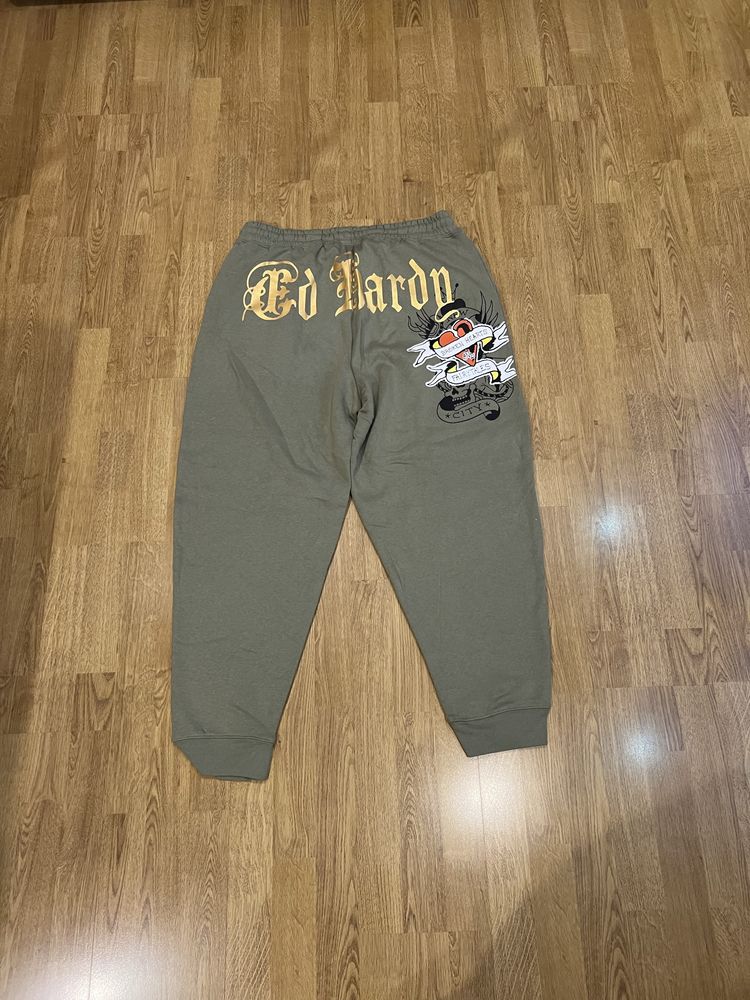 Spodnie dresowe ed hardy , rozmiar XL
