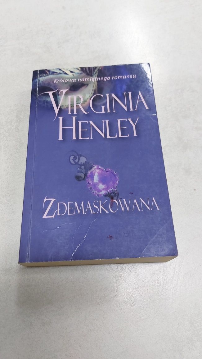 Zdemaskowana. Virginia Henley. Książka pobiblioteczna