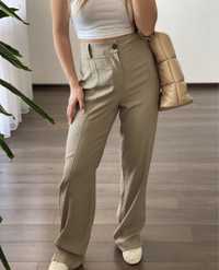 Штани широкі брюки палаццо класичні zara s с розмір