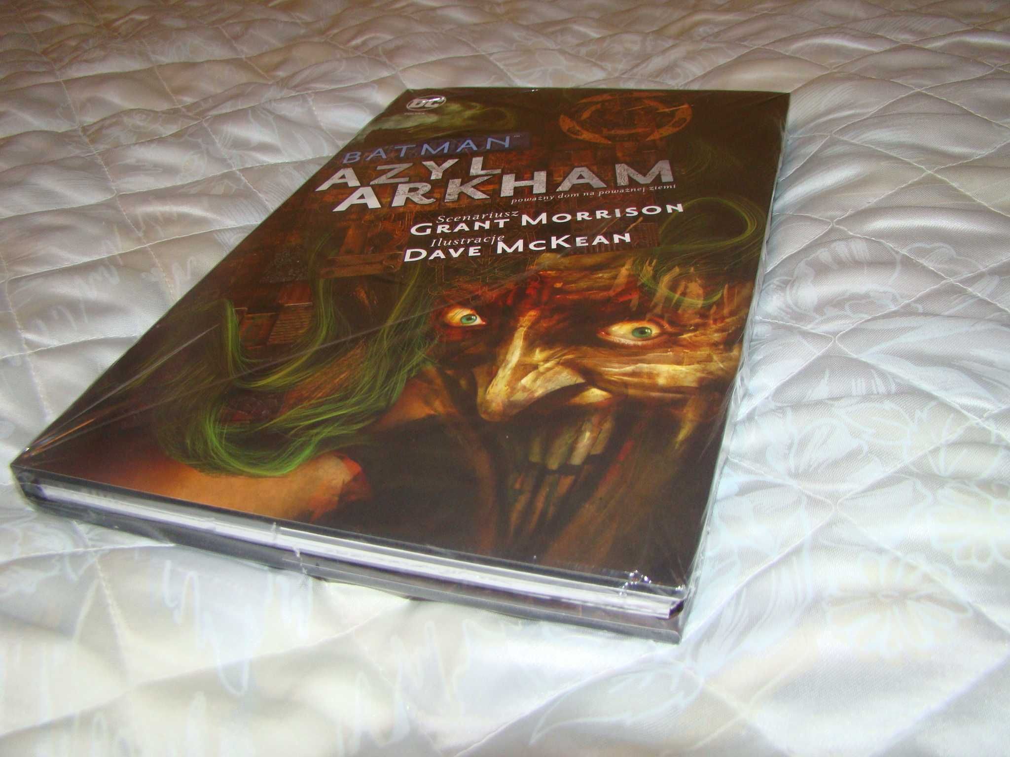 Batman Azyl Arkham DC Deluxe komiks egmont (folia)
