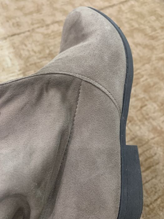 Чоботи ботфорти р.38 (24см)