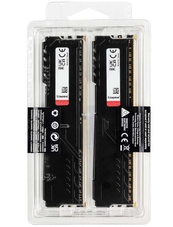 Оперативна памʼять Kingston Fury DDR4-3200 32768MB Beast Black