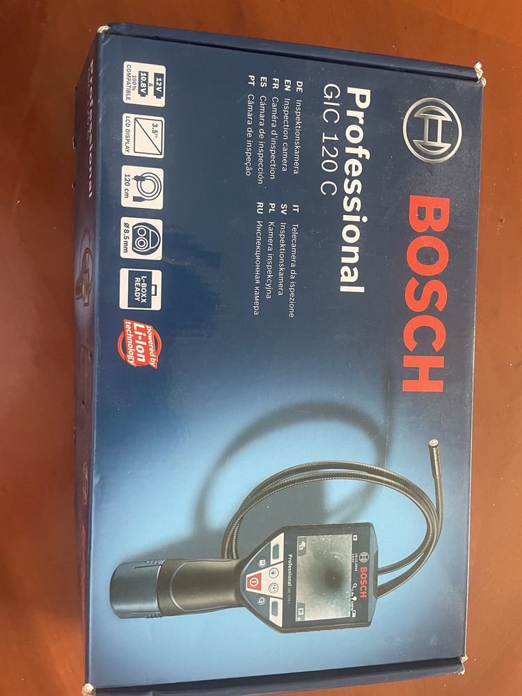 Câmara de inspeção Bosch Professional GiC 120