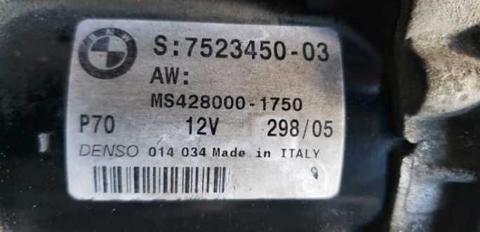 Стартер MS428000-1750; 7524843 для BMW 1, 3, 5, X1, X3, Z4 1.6; 2.0i