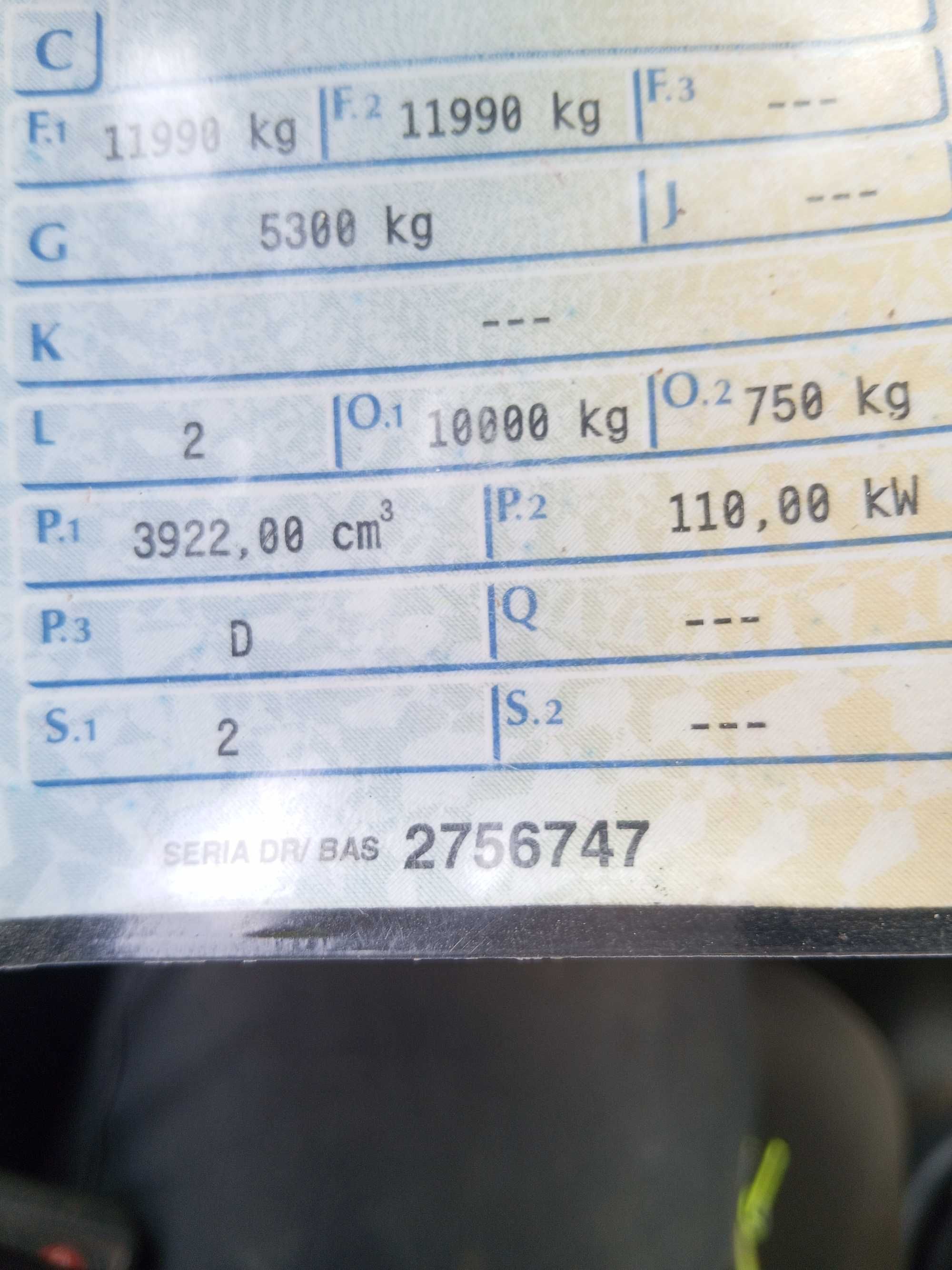 Autolaweta Daf LF45 Specjalny 12dmc