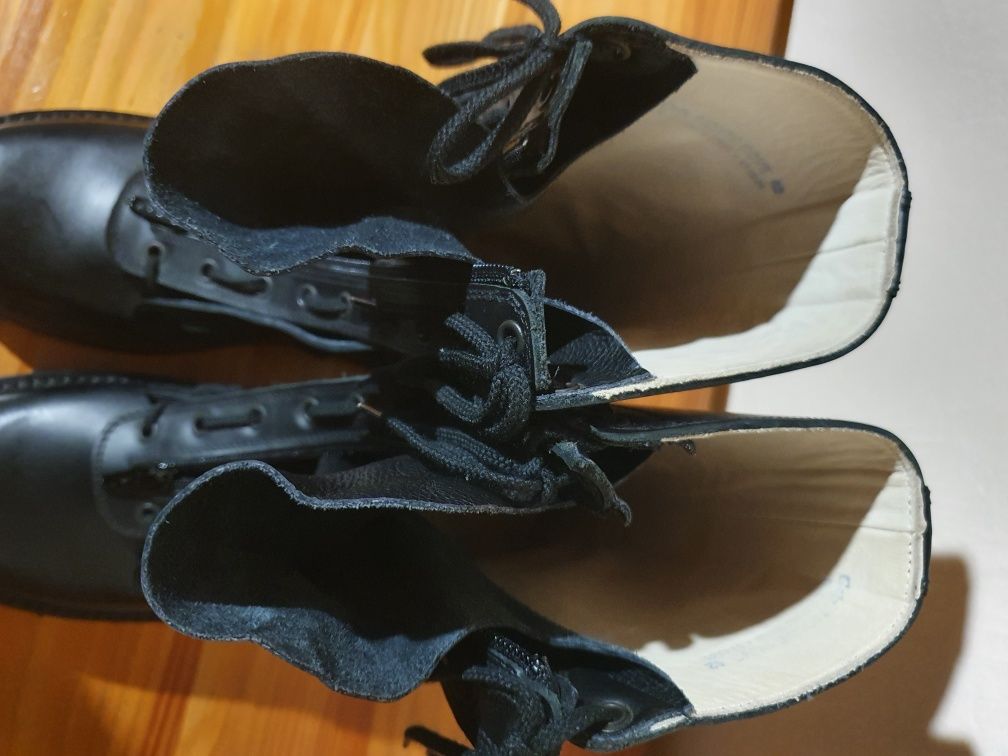 Buty włoskie militarne skórzane 42