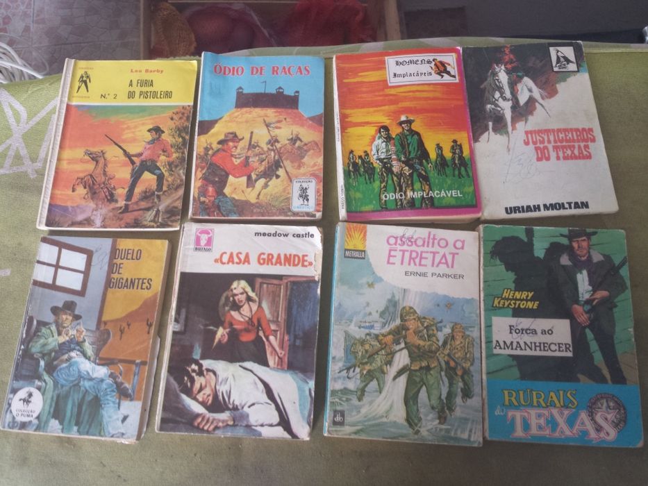 Livros de bolso (cowboys)