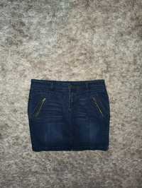 Spódnica 40 colours of the world granatowa jeansowa jeans