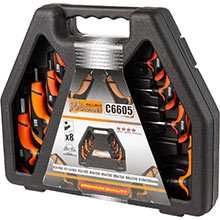 klucze imbus, uchwyt "T", 2-10MM, 8 elementów