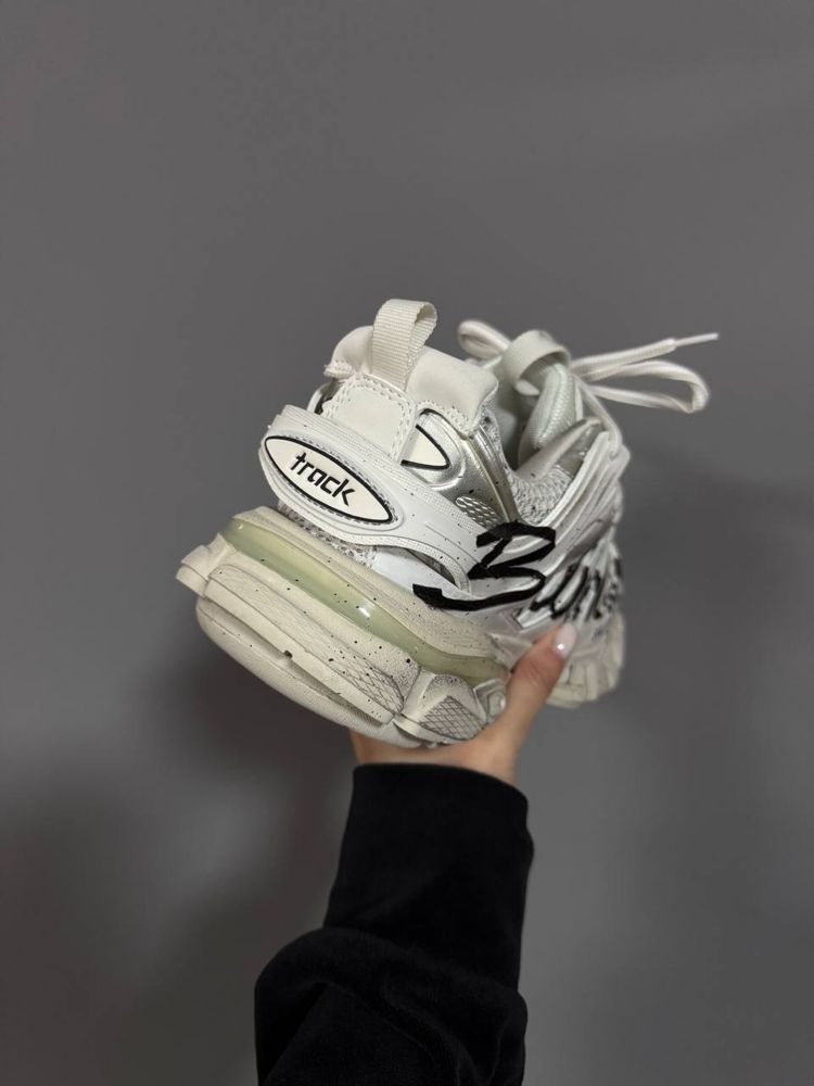 БЕЗ ПЕРЕДОПЛАТ‼️ Жіночі кросівки Balenciaga Track 3.0 White logo