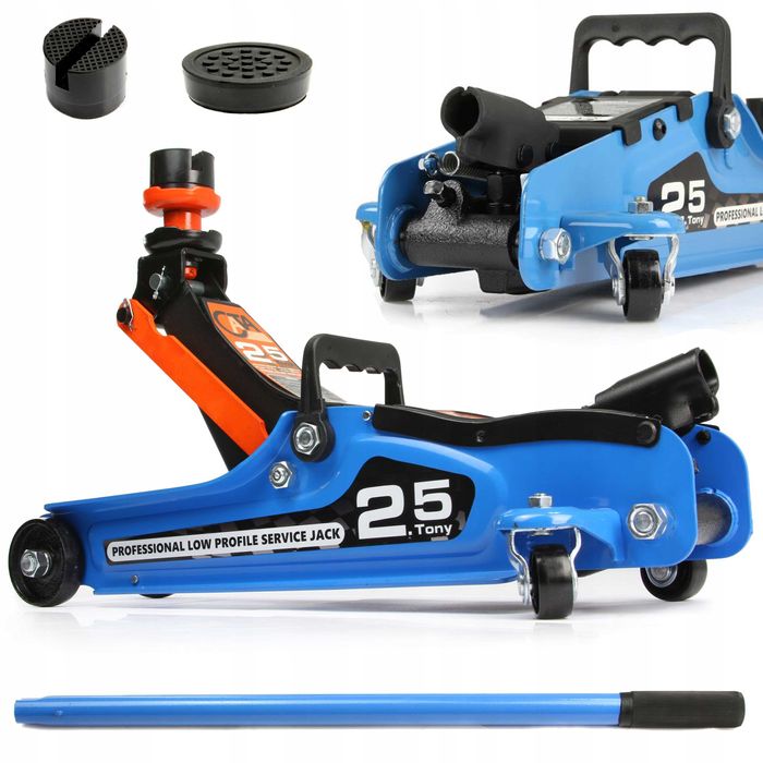 Podnośnik niskoprofilowy CATA CJS-2.5, udźwig 2.5T, wys. 10-40cm