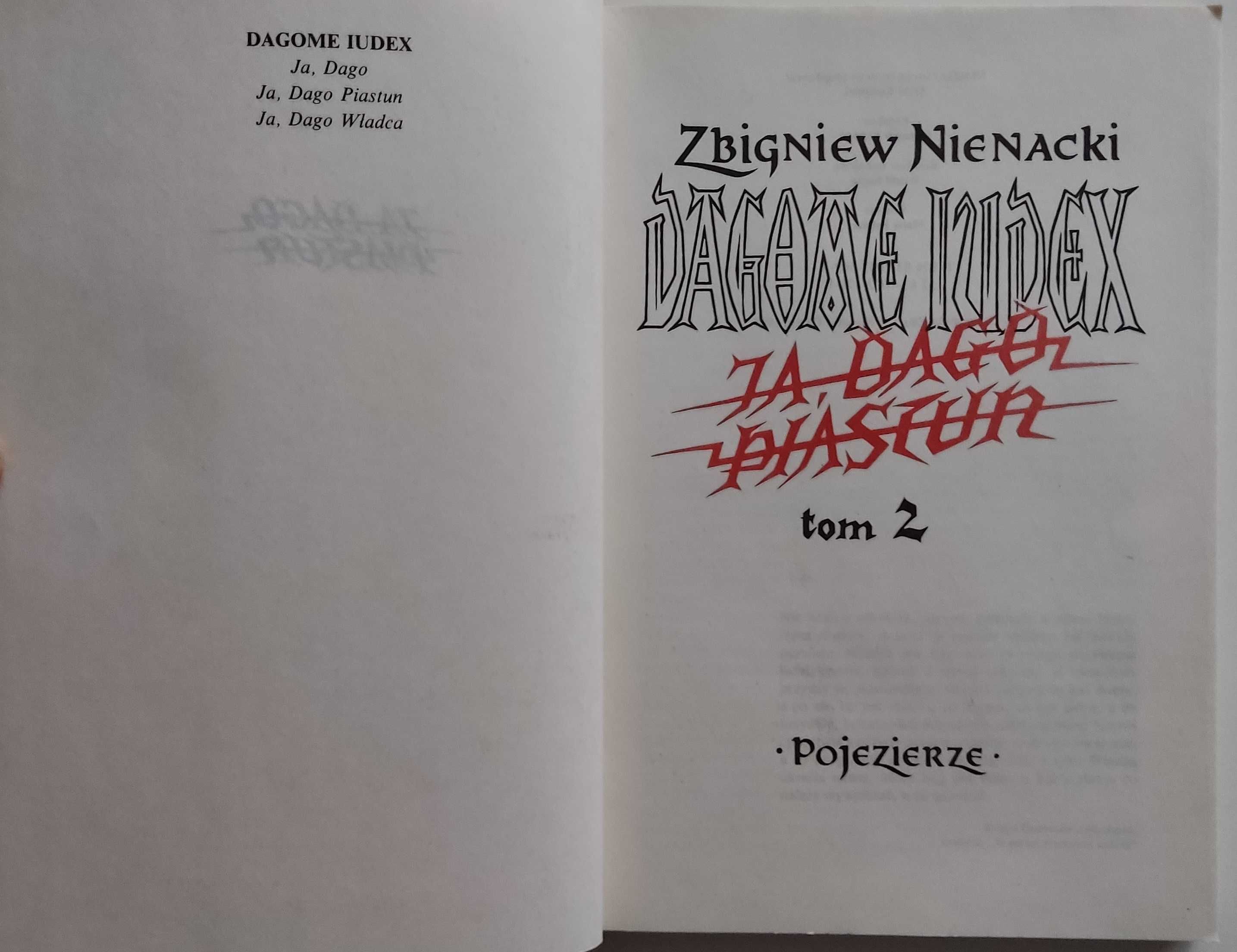 DAGOME IUDEX Zbigniew Nienacki komplet tomy 1 - 3 Wydanie I