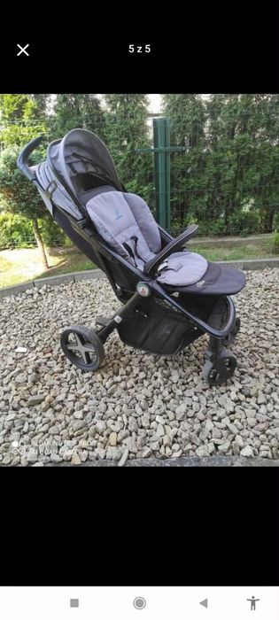 Wózek Caretero Titan szaro-czarny