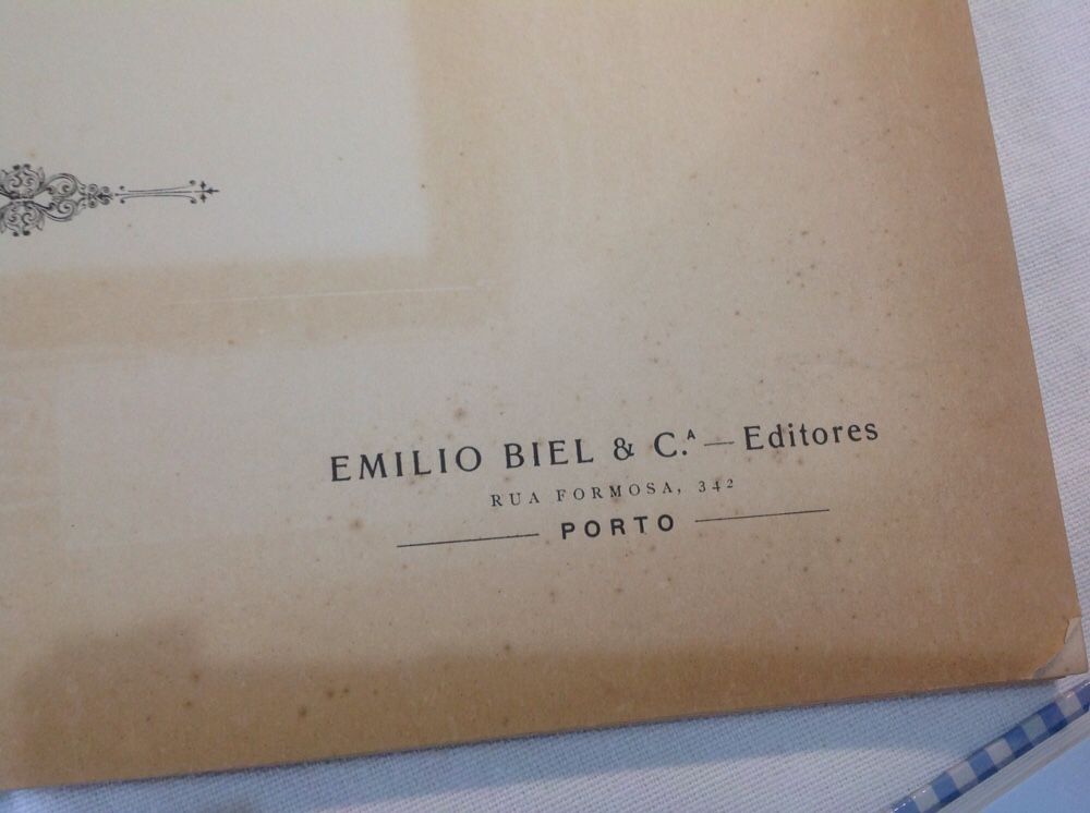 Álbum Livros Recordação de Coimbra - editora Emilio Biel & Cª