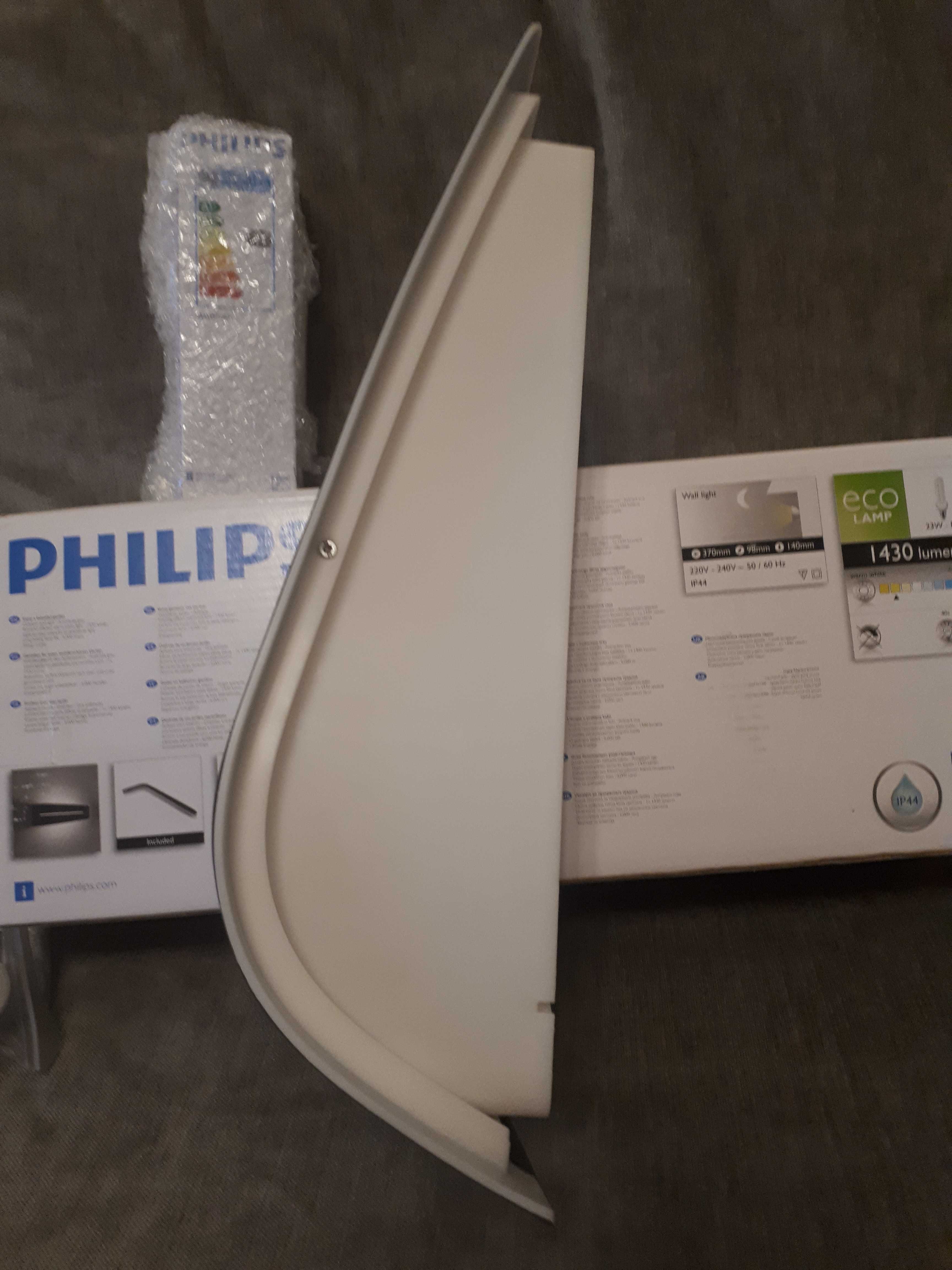 Aluminiowa lampa ścienna Philips myGarden - Breeze - IP44 - nowy