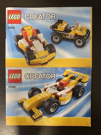 Оригинал 3в1 Lego creator 31002