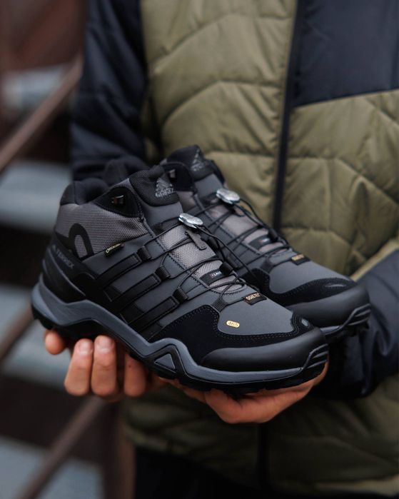 Adidas Terrex Fast R Mid Gore-Tex Black&Dark&Grey