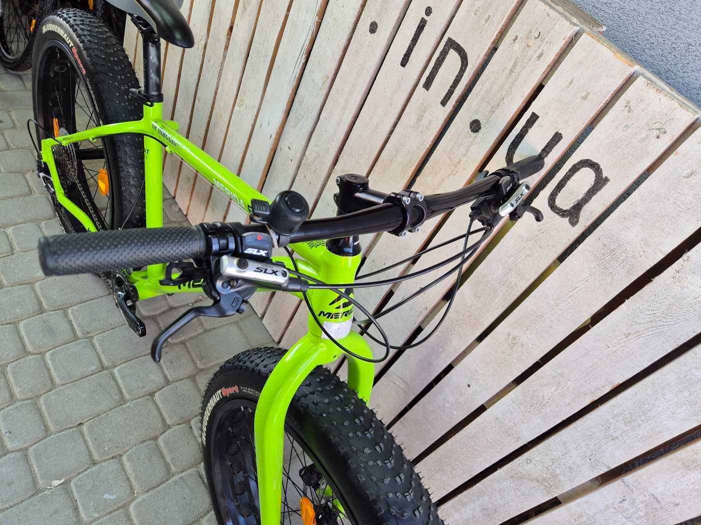 Велосипед фетбайк гідравліка алюмінієвий бу Merida Fat Six 26x4