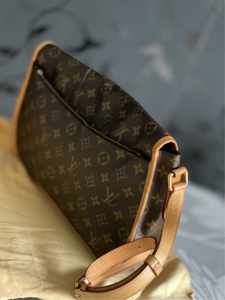 Listonoszka Louis Vuitton Menilmontant MM monogram oryginalna