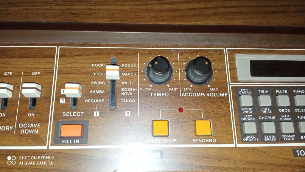 Keyboard casio "casiotone 501" vintage 1980r. made in Japan