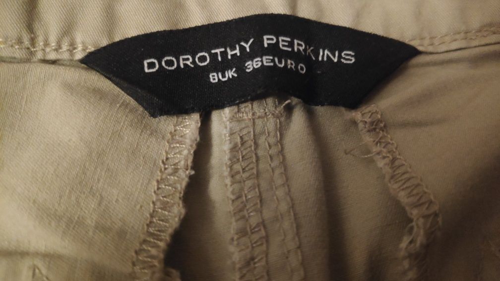 Spodnie beżowe Dorothy Perkins rozm 36