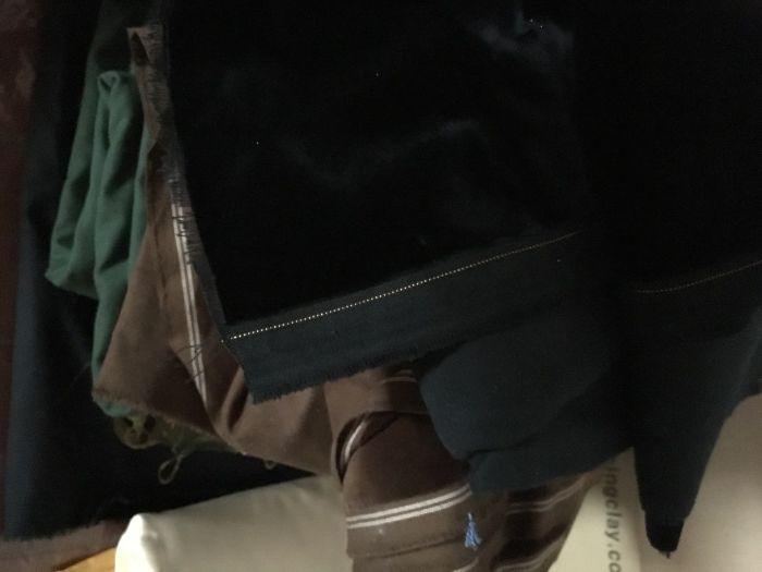 Veludos de excelente qualidade e muito bonitos