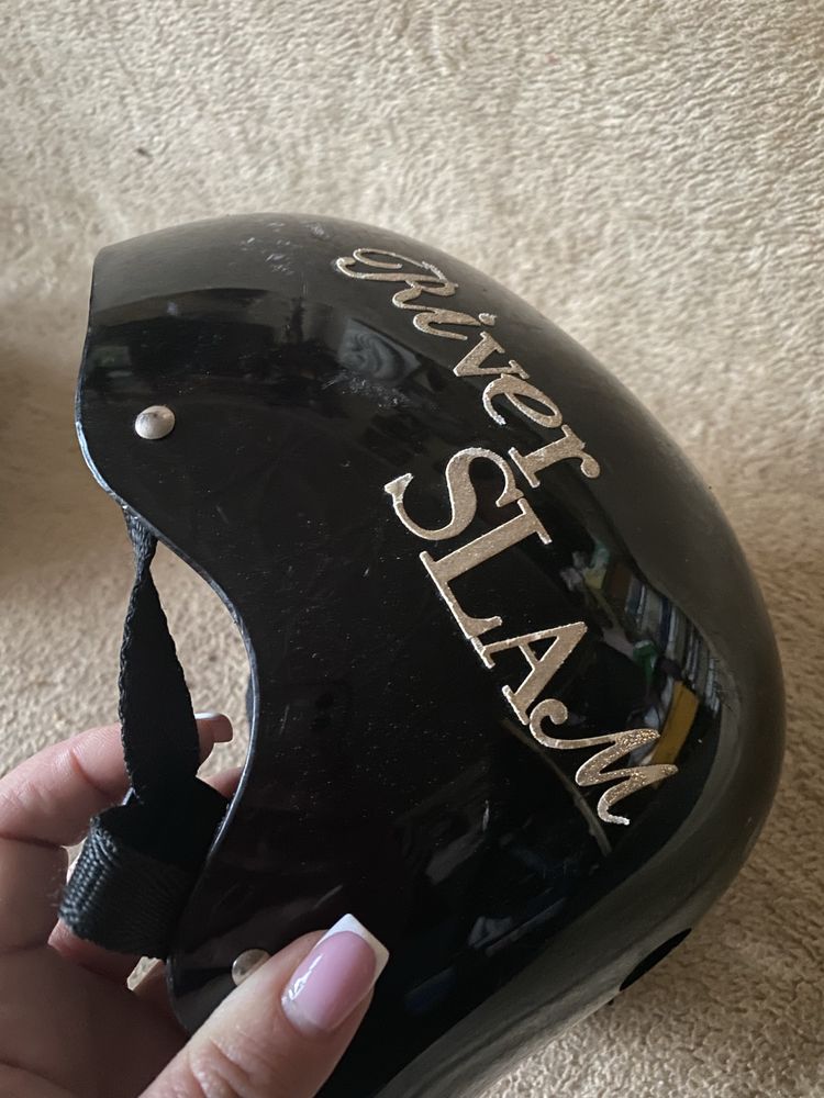 Kask czarny River Slam | polecam!