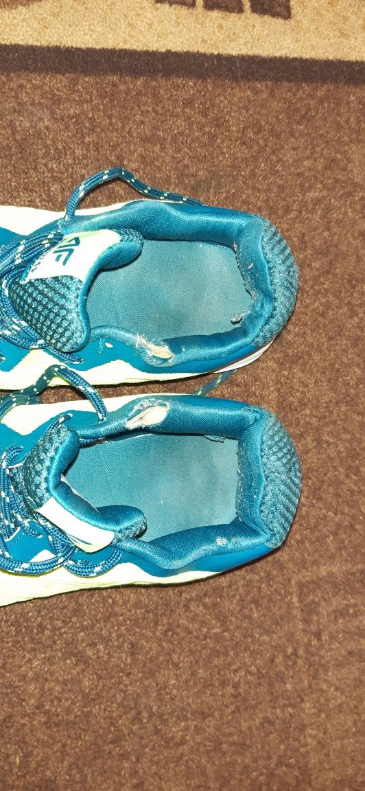 4F r. 35 buty adidas lekkie sportowe pianka zielone