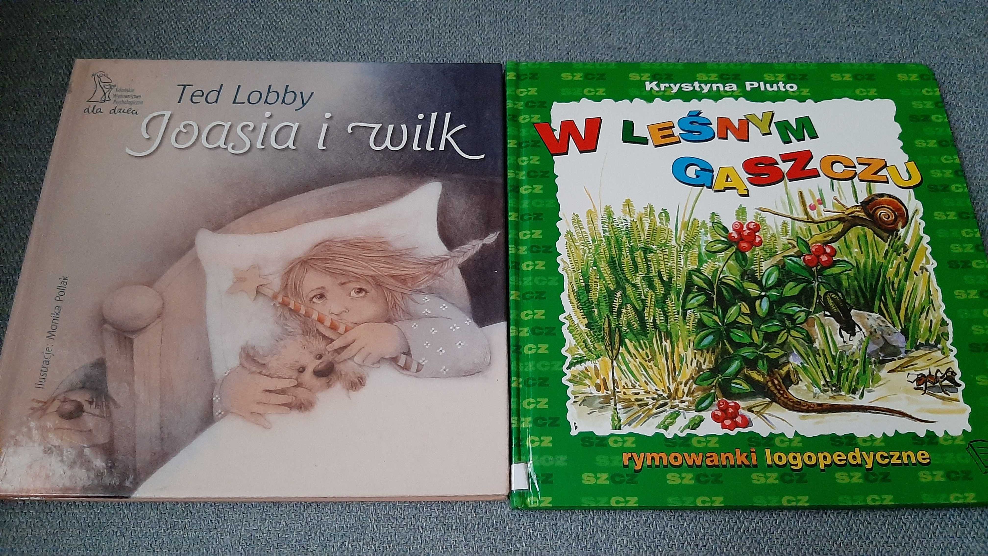 Joasia i wilk Ted Lobby lęk u dzieci W leśnym gąszczu logopedia Pluto
