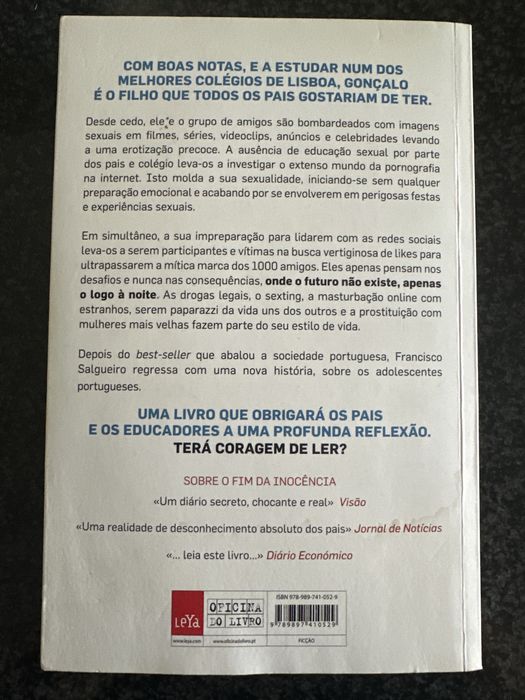 “O Fim da Inocência 2” de Francisco Salgueiro