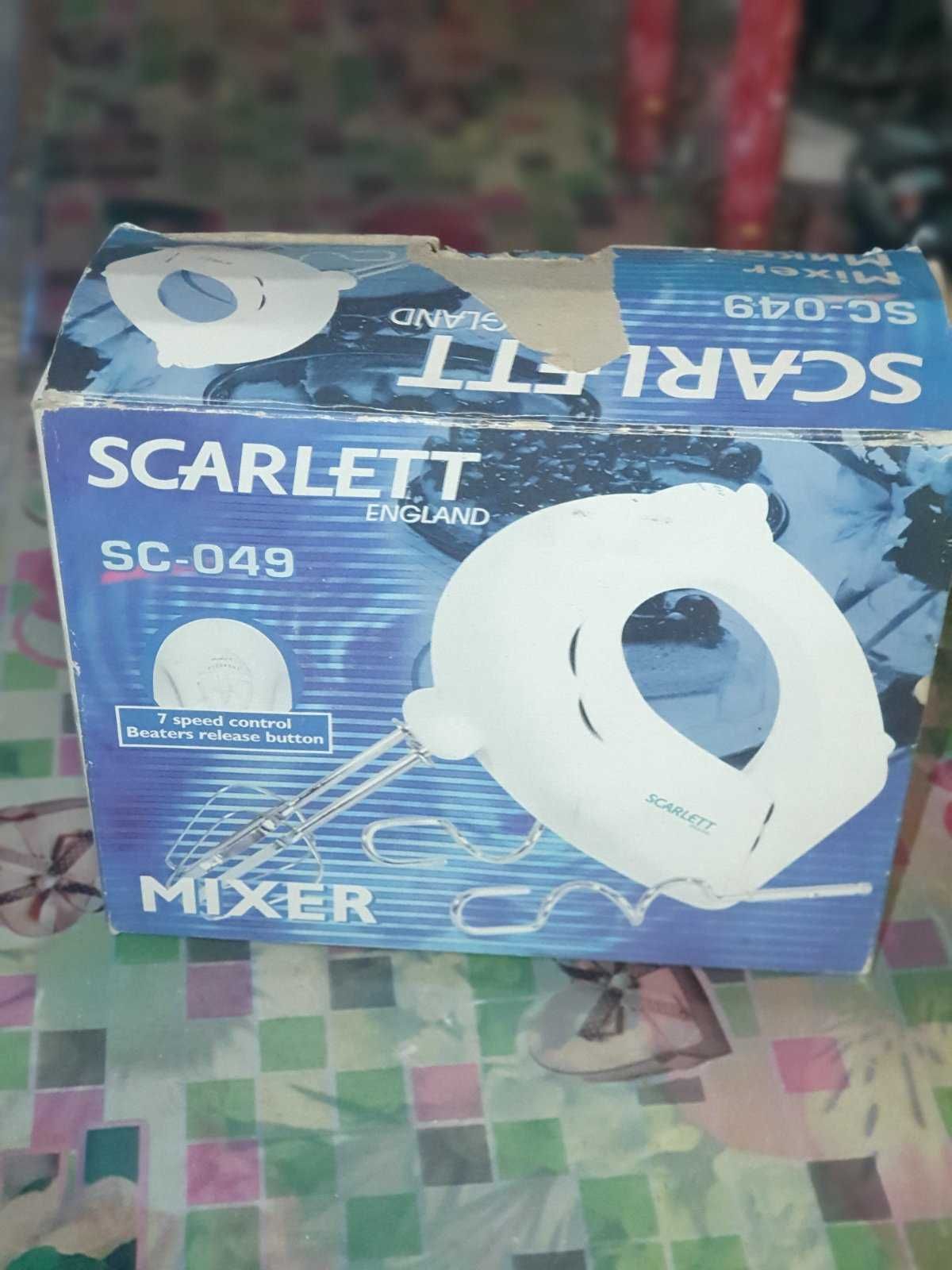 Продам  миксер  Scarlett Sc-049