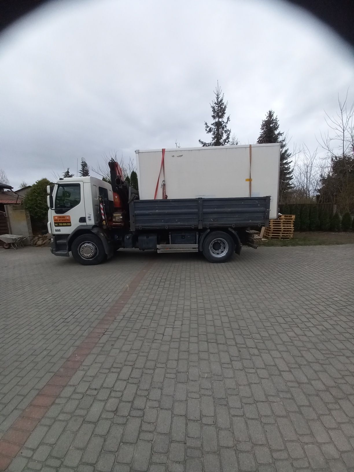 Hds usługi big bag gruz piaski ziemia