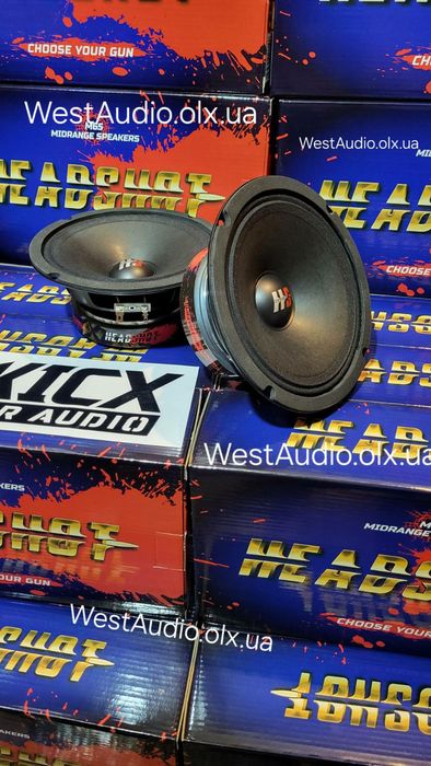 16см Kicx HeadShot M65/динаміки в авто/колонки/300Вт