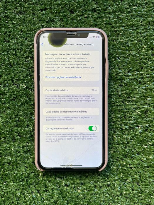 iPhone XS Rose Gold - Mancha no ecrã