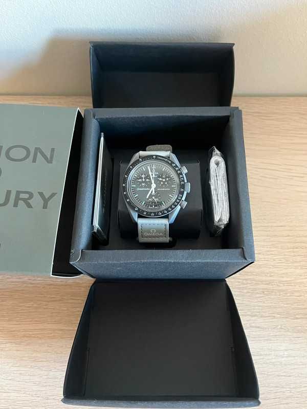 Omega x Swatch SO33A100 Mercury Najszybsza Wysyłka 24h