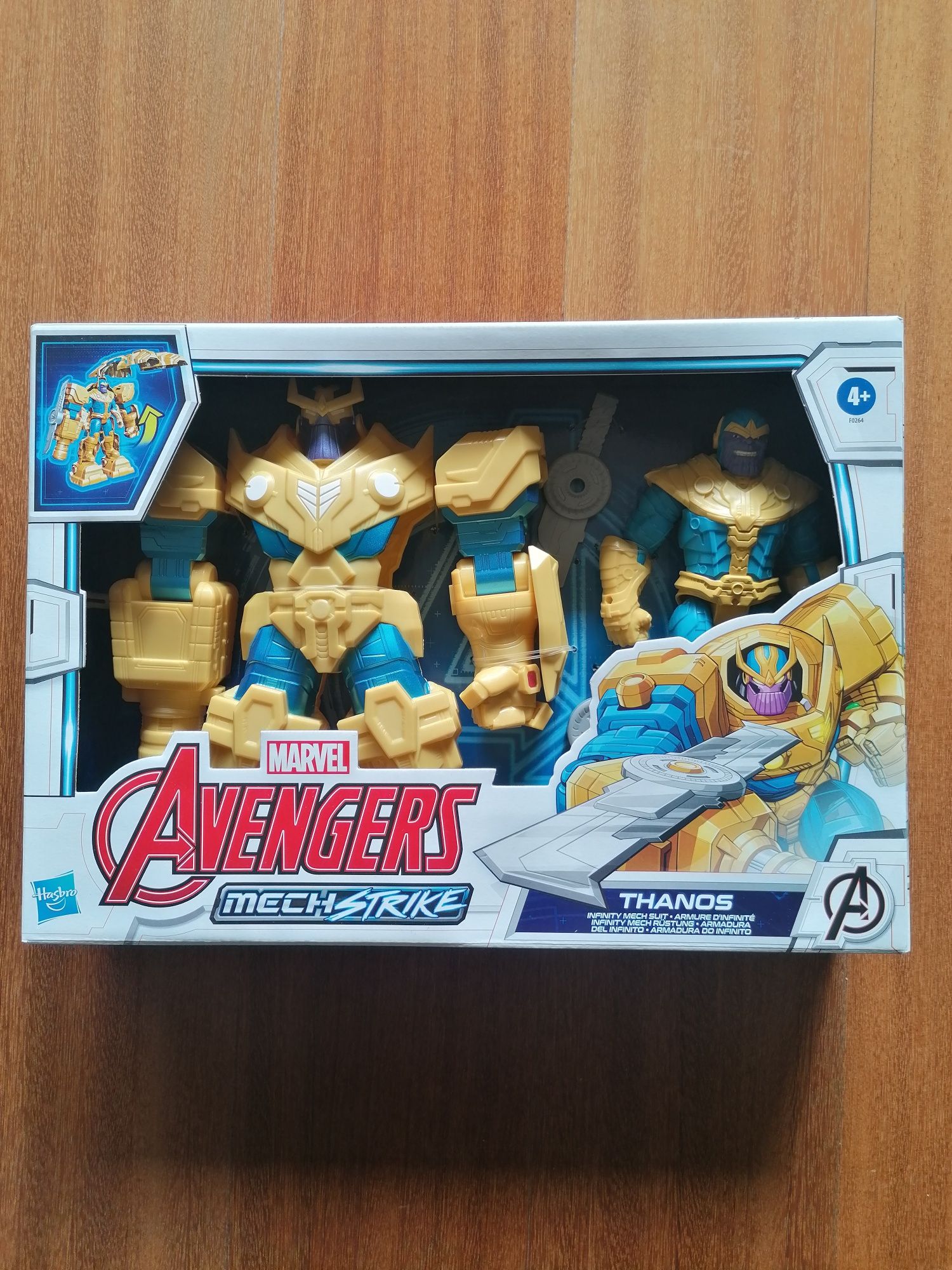 Brinquedo Figura Mech Strike Thanos Marvel Avengers
- Novo