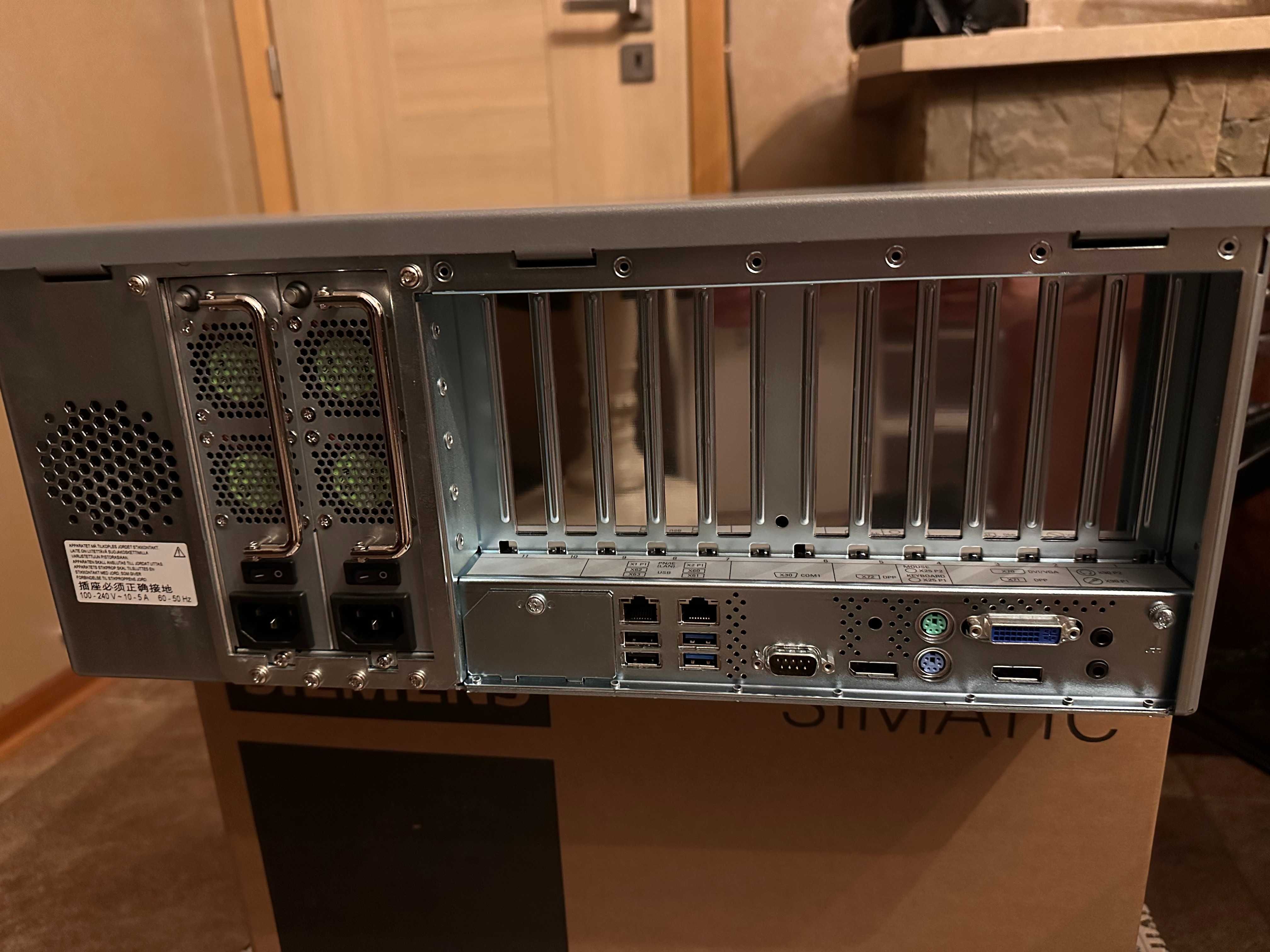 Siemens SIMATIC IPC847D Промисловий комп'ютер
6AG4114-2NR62-0BX6