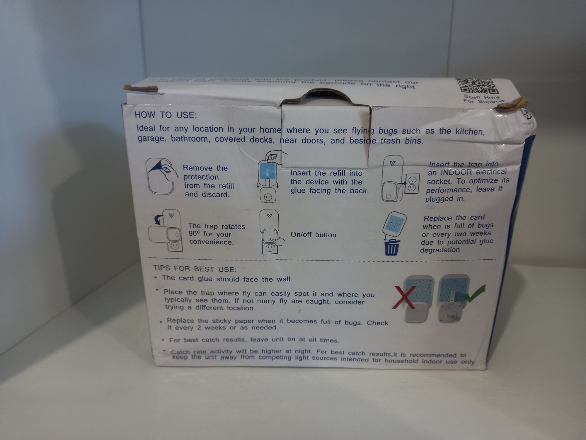 Łapka owadobójcza elektryczna