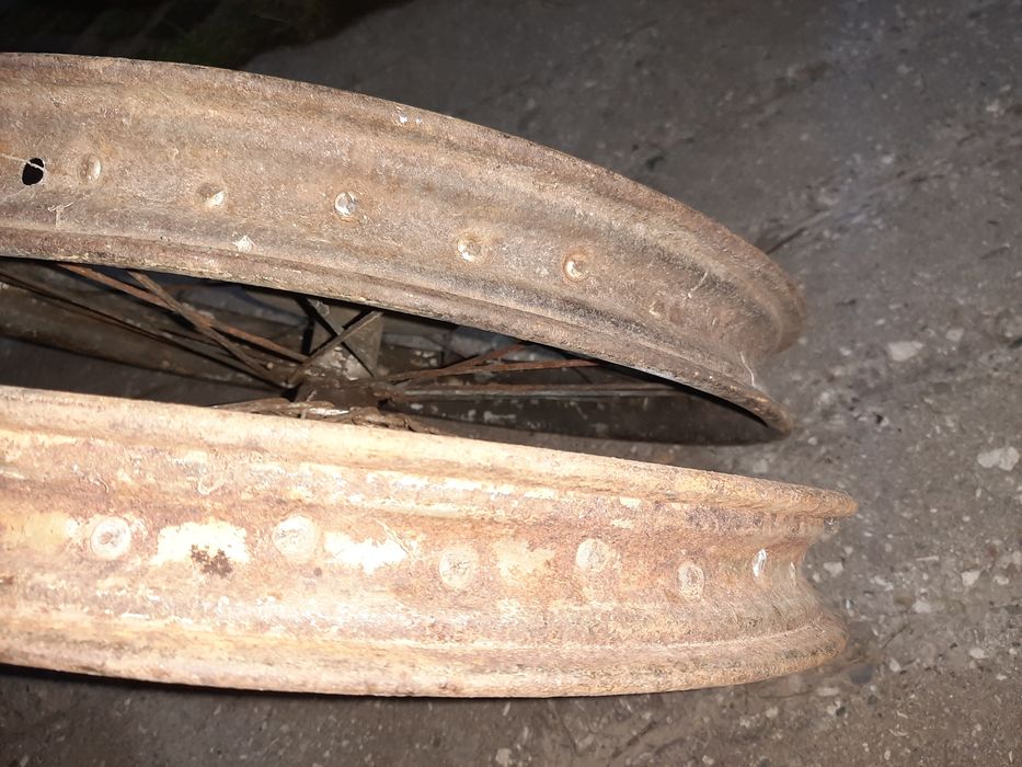 Kola do wózka 2szt wfm