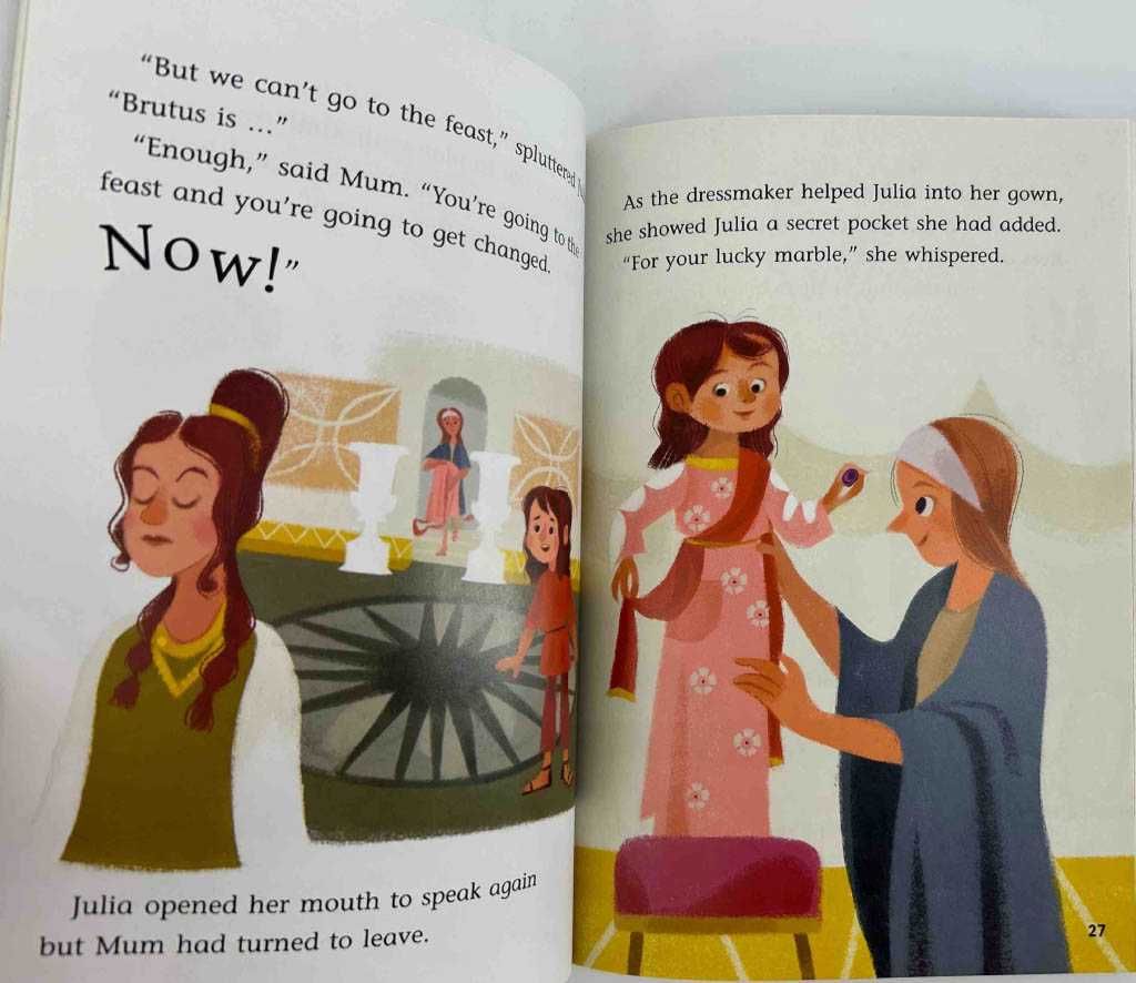 Julia Caesar książka dla starszych dzieci po angielsku