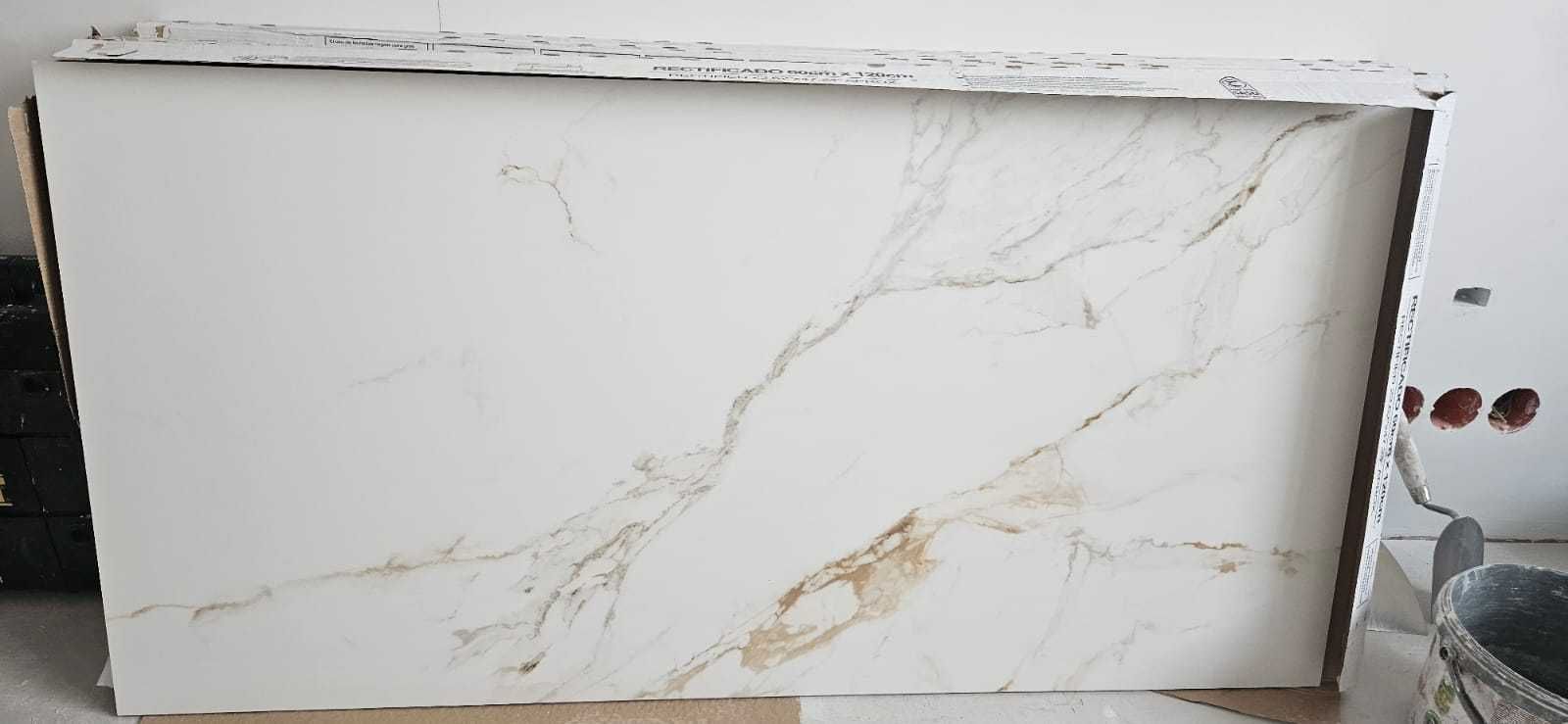 płytki gres logan gold mat rectified 60x120 senti, imitujące kamień